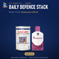 Daily Defence Stack combo: Alpha Lipid Lifeline colostrum and ResMAX
