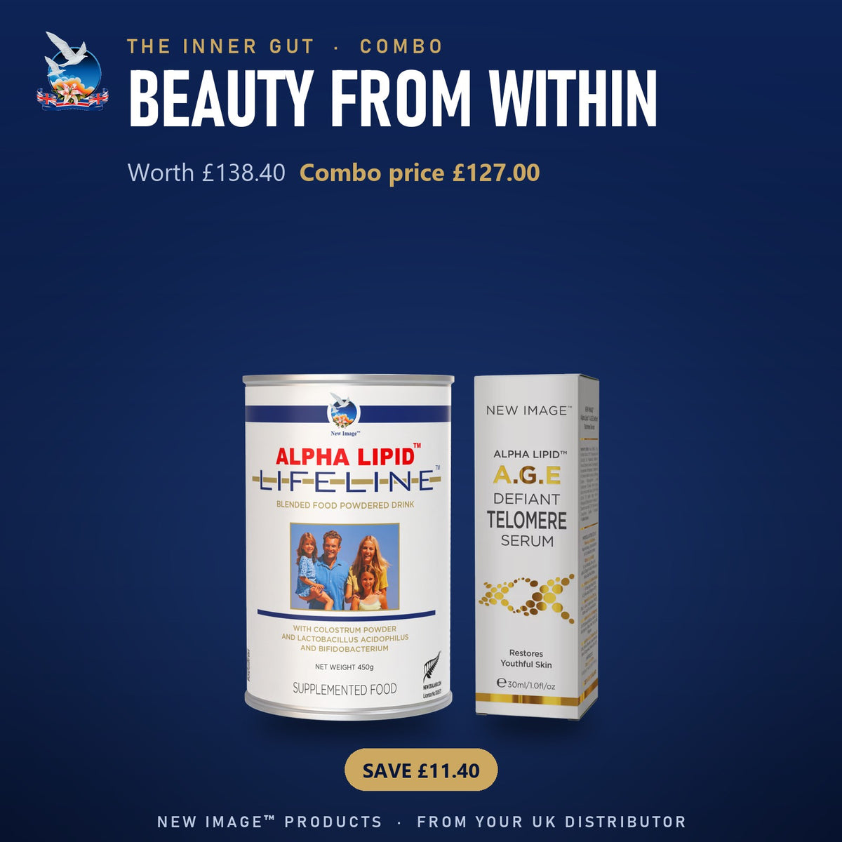 Beauty From Within: Lifeline and Telomere Serum